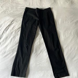 Slim fit black Express dress pants 32x34